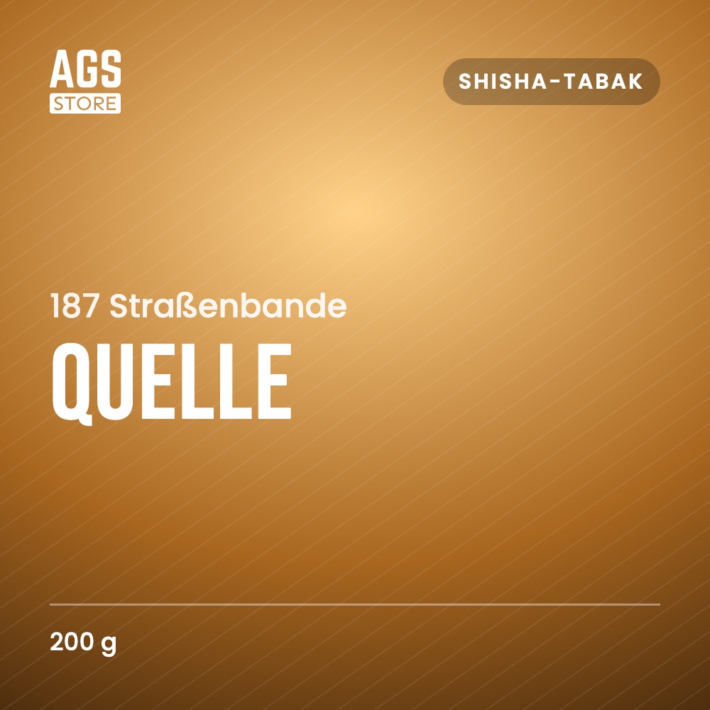 187 Straßenbande Tabak - Quelle 200g