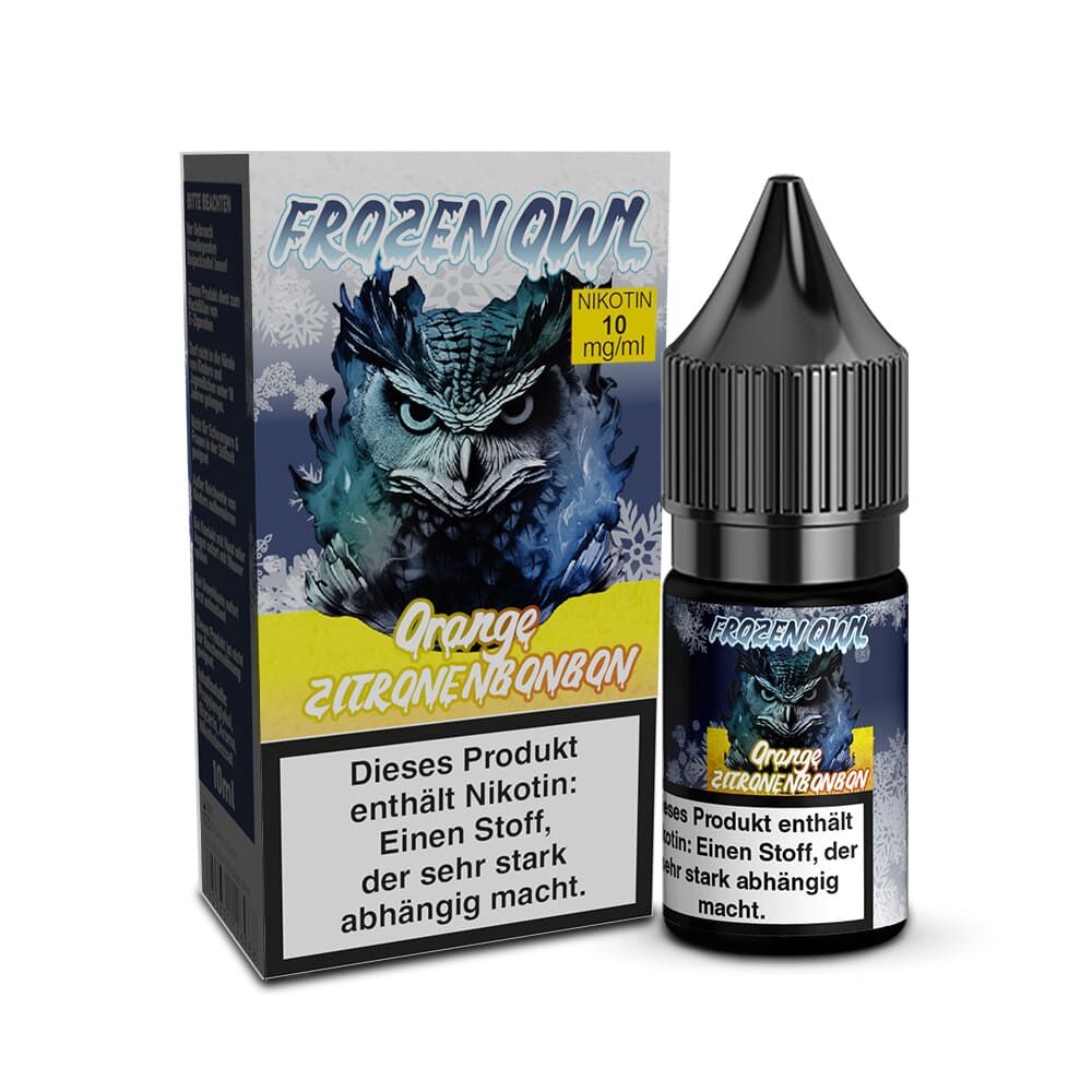 Frozen OWL - Nikotinsalz Liquid - Orange Zitronenbonbon 10mg