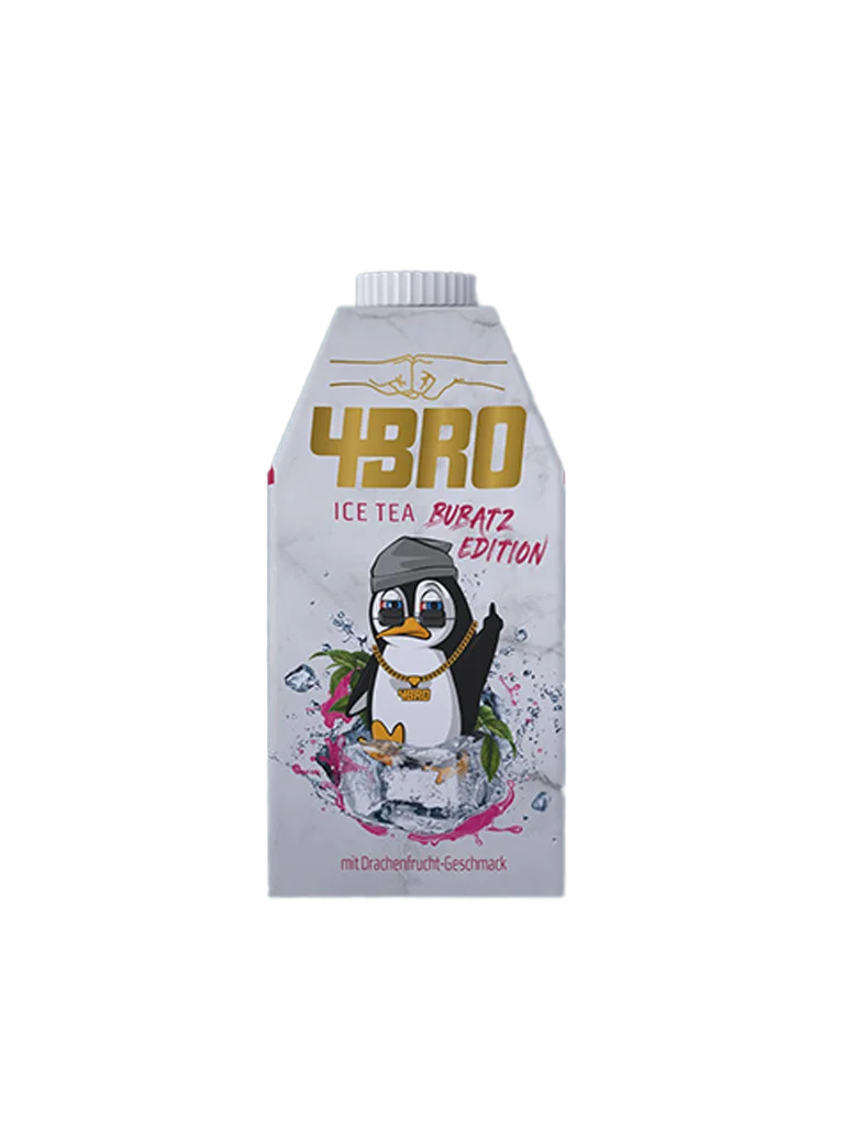 4Bro Ice Tea - Bubatz Dragonfruit 500ml