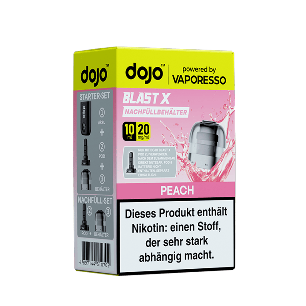 Dojo Blast X - Juicy Peach 20mg Pod