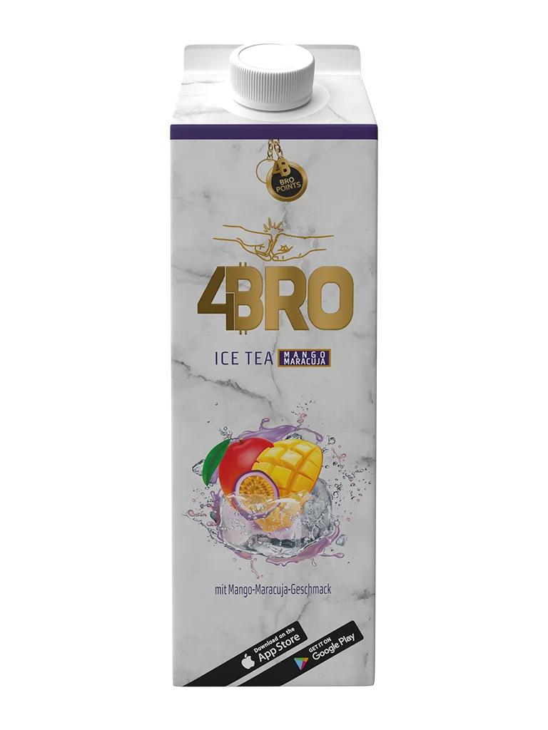 4Bro - Ice Tea - Mango Maracuja 1L