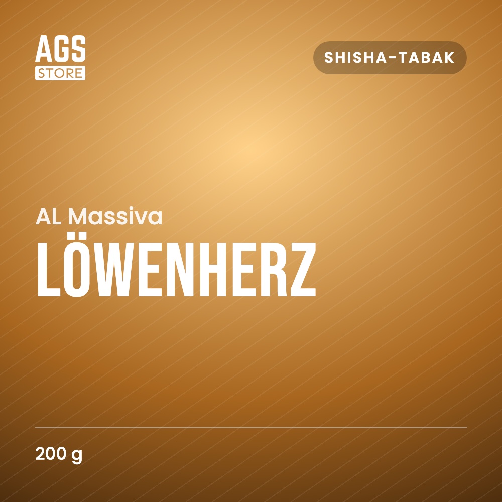 AL Massiva Tabak - Löwenherz 200g