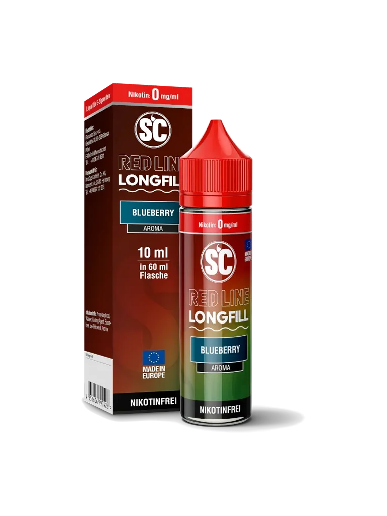 SC - Red Line - Longfill - Blueberry 10ml
