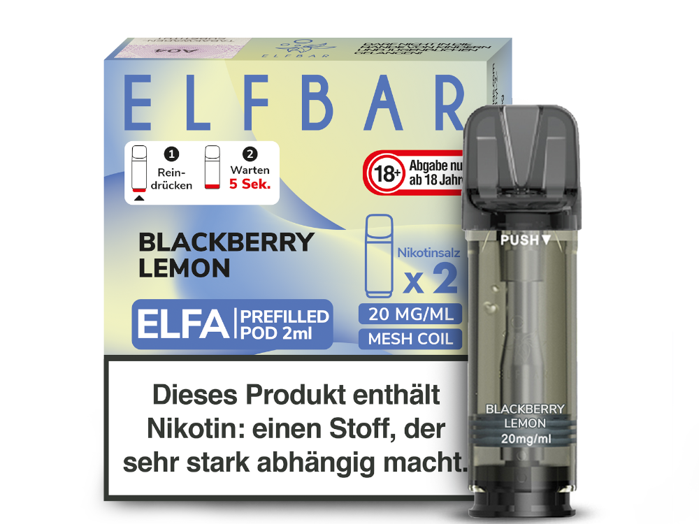 Elf Bar Elfa - Blackberry Lemon Pod
