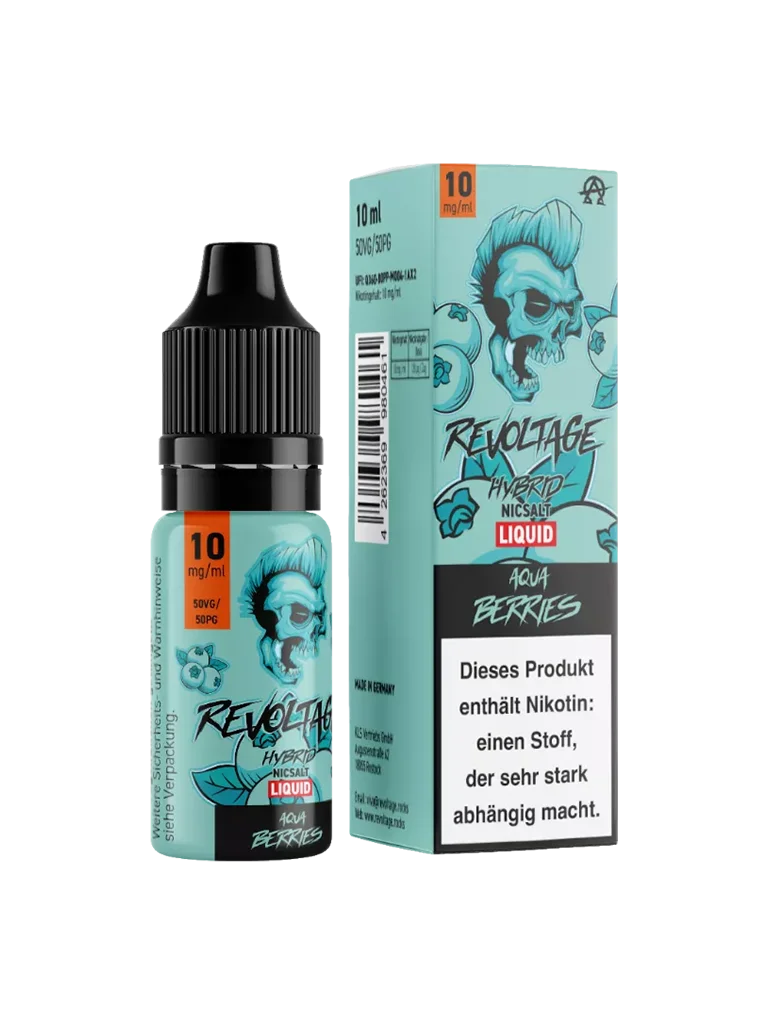 Revoltage - Nikotinsalz Liquid - Aqua Berries Hybrid - 10mg