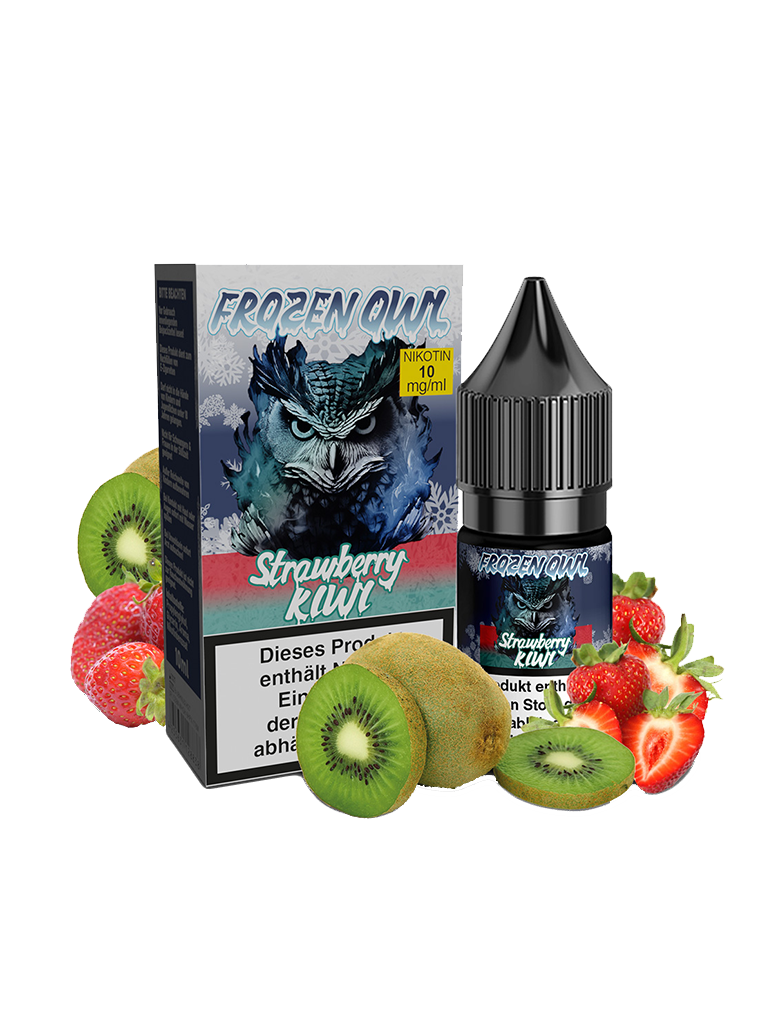 Frozen OWL - Nikotinsalz Liquid - Strawberry Kiwi 10mg
