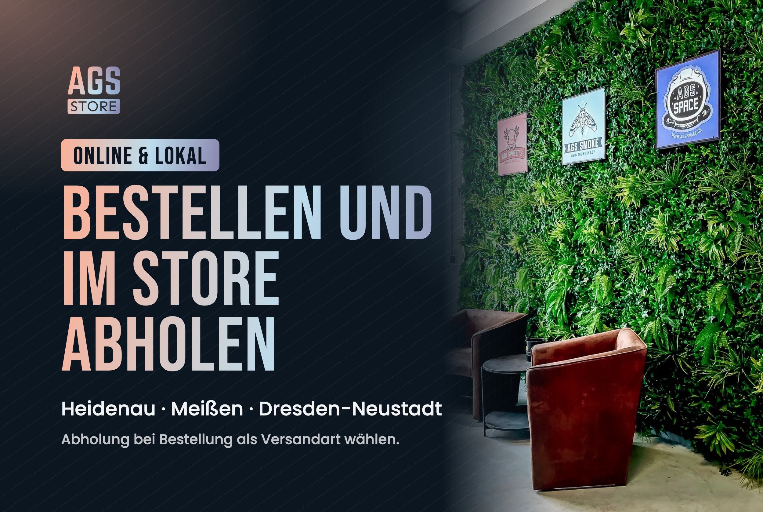 Bestellen und im Store abholen